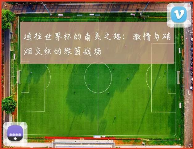 通往世界杯的南美之路：激情与硝烟交织的绿茵战场